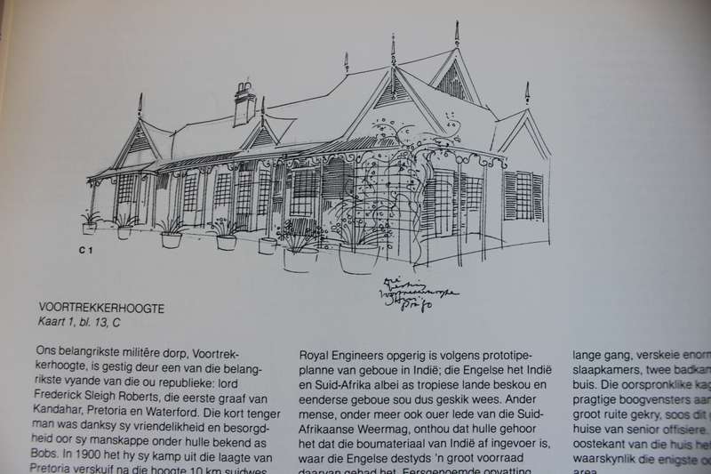 PRETORIA 125  by Hannes Meiring  (An architect's sketchbook of Pretoria with bilingual text)