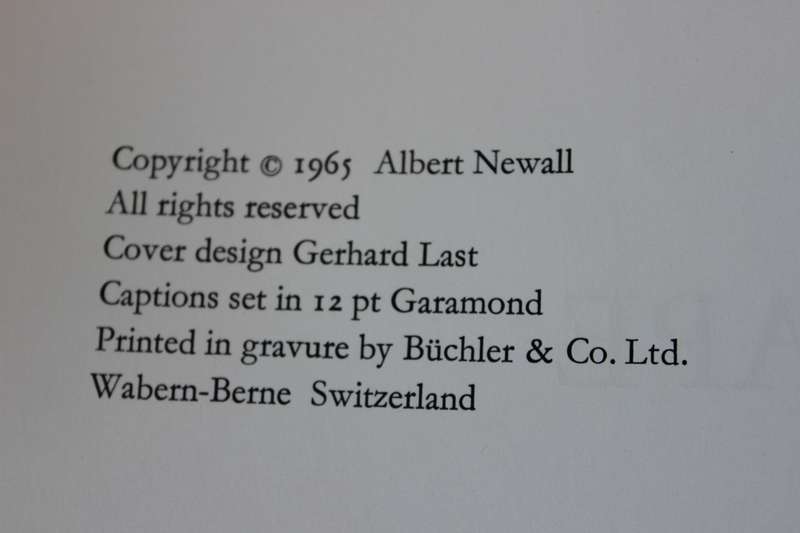 IMAGES OF THE CAPE  by Albert Newall  (B/w photographs)