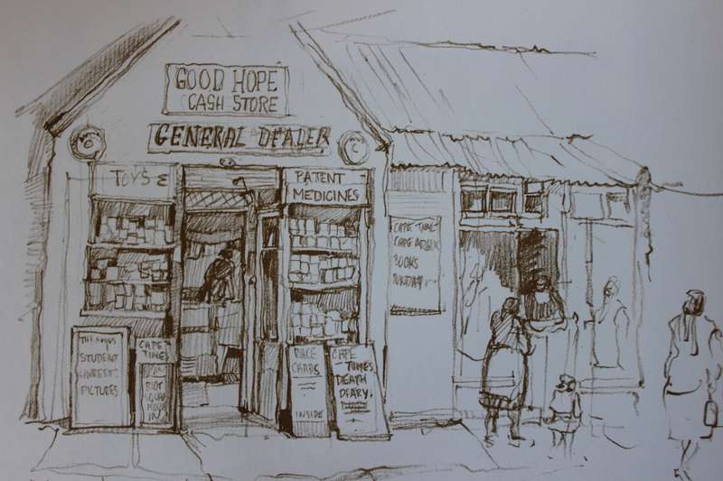 TONY GROGAN'S VANISHING CAPE TOWN - SIGNED