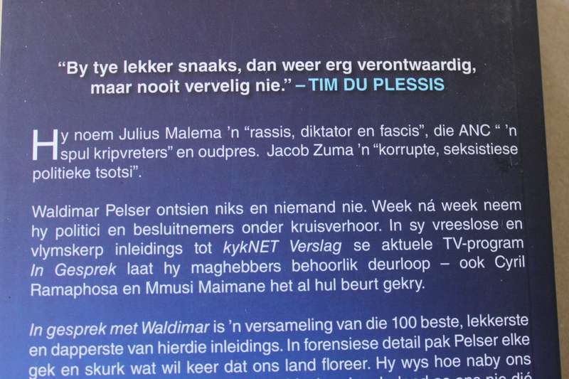 IN GESPREK MET WALDIMAR - Waldimar Pelser (Sy 100 beste Ontledings, Inleidings en Beledigings)