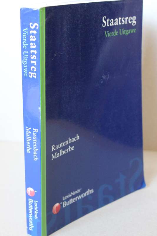 STAATSREG deur J. M. Rautenbach en E. F. J. Malherbe  Vierde Uitgawe