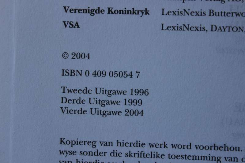 STAATSREG deur J. M. Rautenbach en E. F. J. Malherbe  Vierde Uitgawe