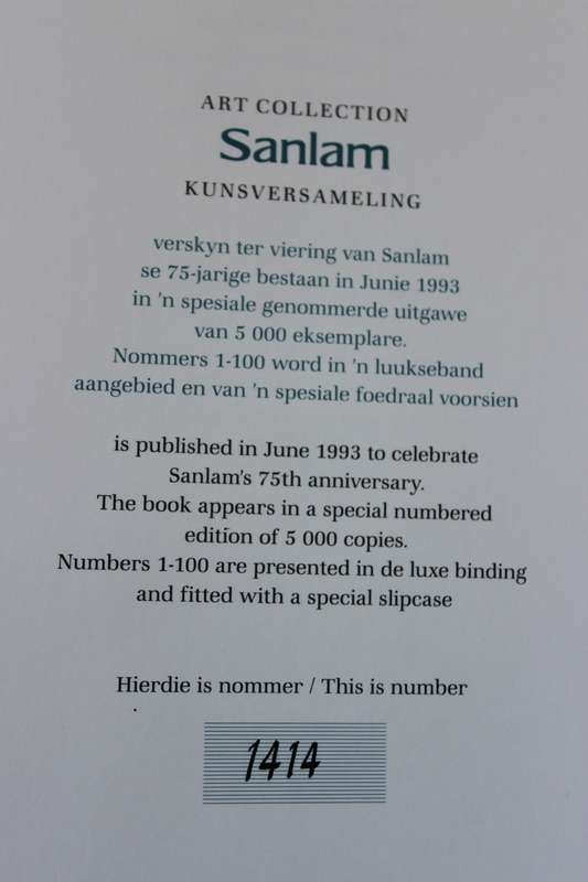 ART COLLECTION SANLAM KUNSVERSAMELING. Nr 1414 van 5 000 kopieë