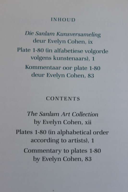 ART COLLECTION SANLAM KUNSVERSAMELING. Nr 1414 van 5 000 kopieë