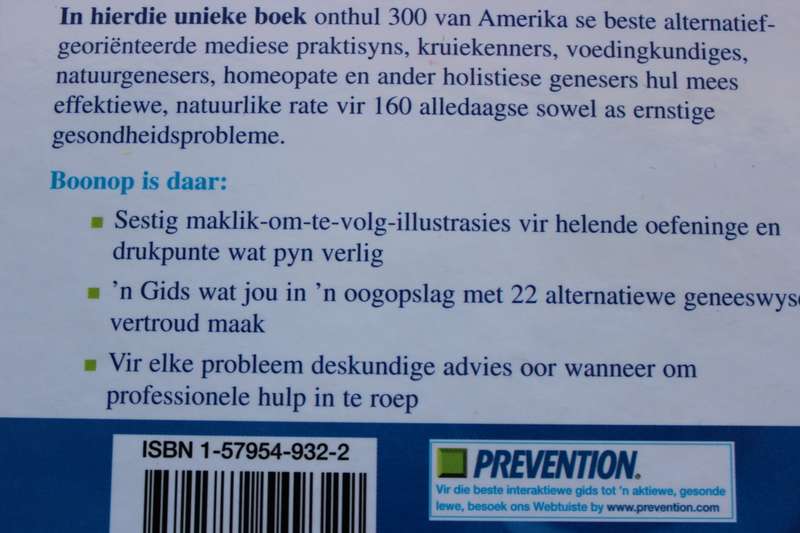 ALTERNATIEWE KURE  deur Bill Gottlieb (Natuurlike Tuismiddels vir 160 gesondheidsprobleme)