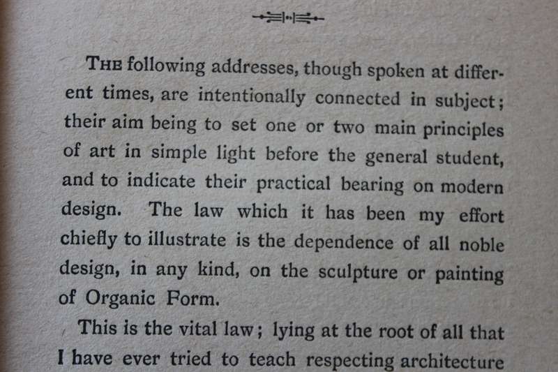 THE TWO PATHS  Lectures on Art by John Ruskin Delivered in 1858/9