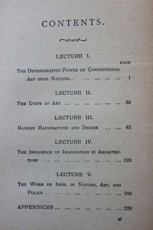 THE TWO PATHS  Lectures on Art by John Ruskin Delivered in 1858/9