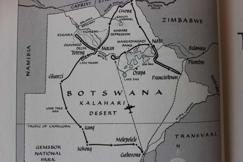THE LAST WILDERNESS by Nicholas Luard (Journey across the Great Kalahari Desert)