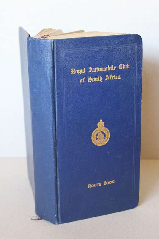 ROYAL AUTOMOBILE CLUB OF SOUTH AFRICA  Route book