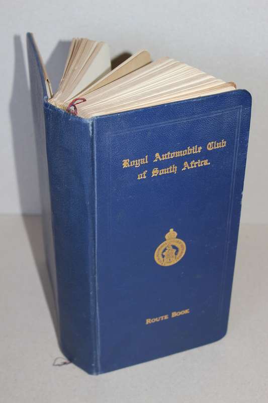 ROYAL AUTOMOBILE CLUB OF SOUTH AFRICA  Route book