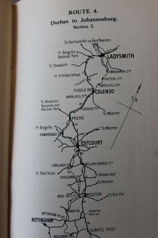 ROYAL AUTOMOBILE CLUB OF SOUTH AFRICA  Route book