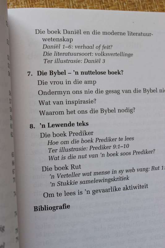 PERSPEKTIEWE OP DIE BYBEL  deur Izak Spangenberg (God se Woord in Mensetaal)