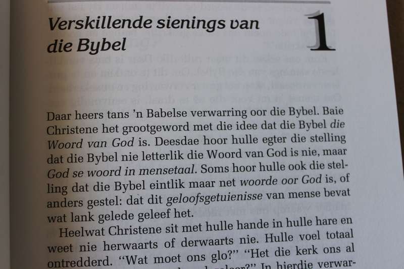 PERSPEKTIEWE OP DIE BYBEL  deur Izak Spangenberg (God se Woord in Mensetaal)