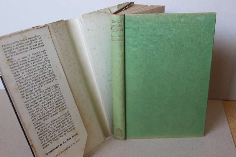EXILE AND THE KINGDOM  Stories by Albert Camus Published 1958