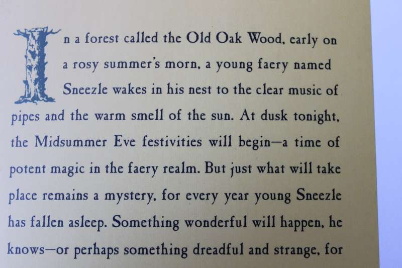MIDSUMMER NIGHT'S FAERY TALE  by Wendy Froud & Terri Windling