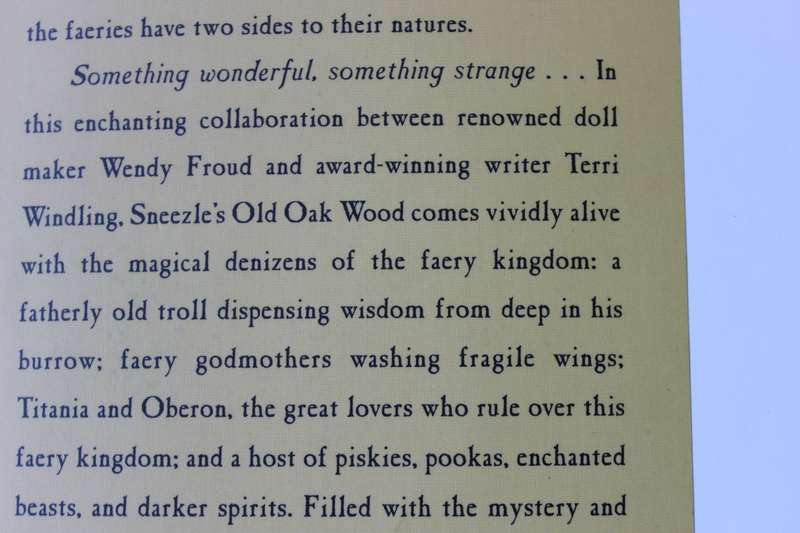 MIDSUMMER NIGHT'S FAERY TALE  by Wendy Froud & Terri Windling