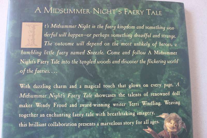 MIDSUMMER NIGHT'S FAERY TALE  by Wendy Froud & Terri Windling