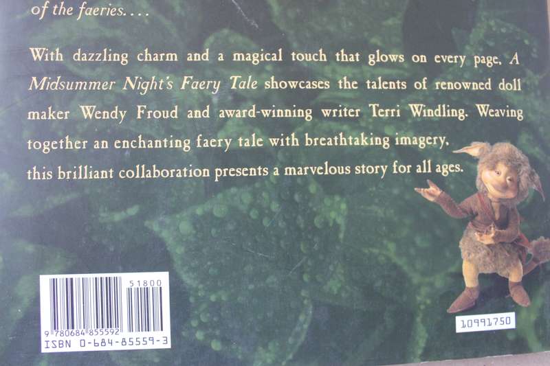 MIDSUMMER NIGHT'S FAERY TALE  by Wendy Froud & Terri Windling
