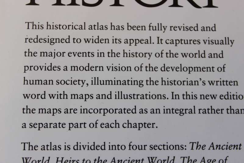 PHILIP'S ATLAS OF WORLD HISTORY   Genral Editor R. I. Moore