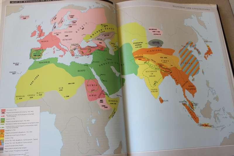 PHILIP'S ATLAS OF WORLD HISTORY   Genral Editor R. I. Moore