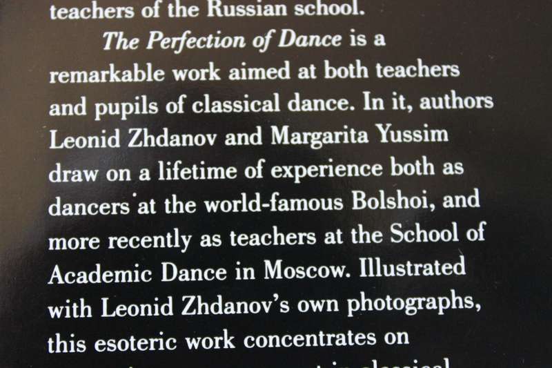 THE PERFECTION OF DANCE  by Leonid Zhdanov and Margarita Yussim (BALLET)