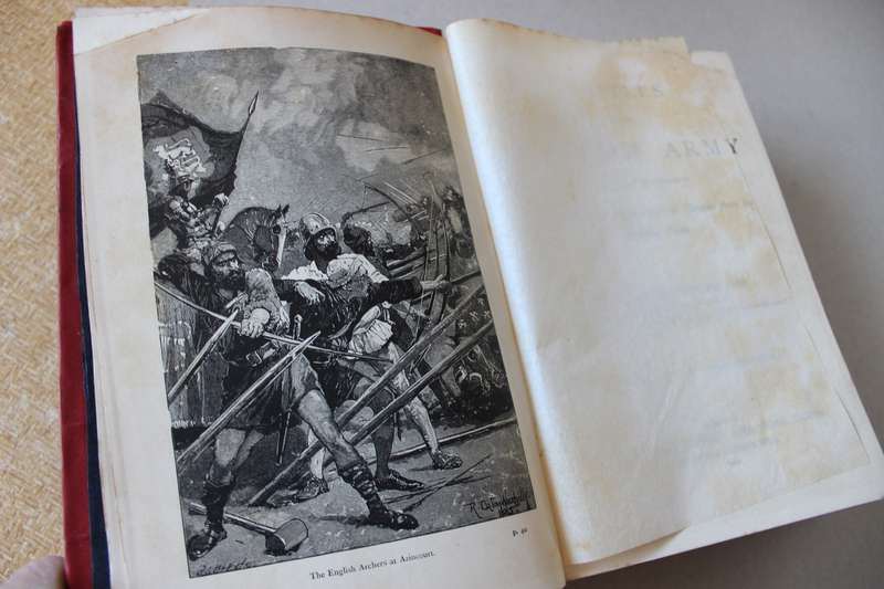 BATTLES OF THE BRITISH ARMY  by Charles Rathbone Low  1901 Edition