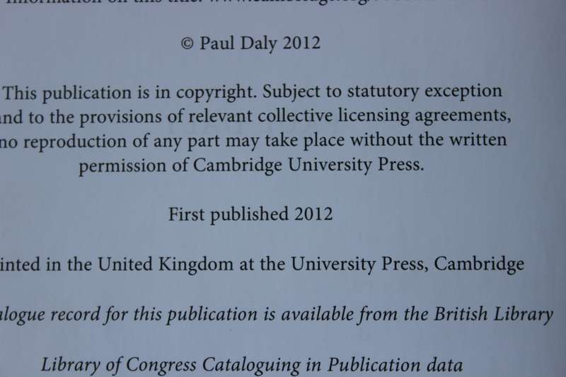 A THEORY OF DEFERENCE IN ADMINISTRATIVE LAW  by Paul Daly