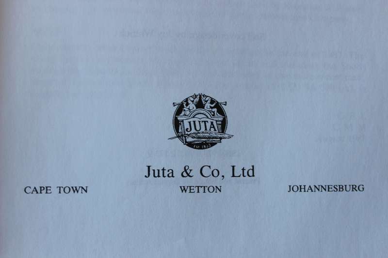 FARLAM & HATHAWAY - CONTRACT CASES, MATERIALS AND COMMENTARY  by Gerhard Lubbe and Christina Murray