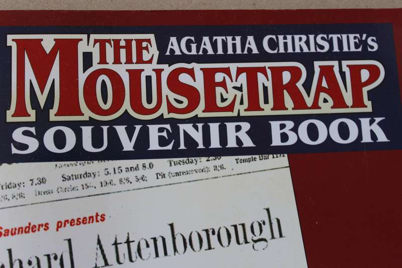 THE MOUSETRAP  Agatha Christie's Souvenir Book