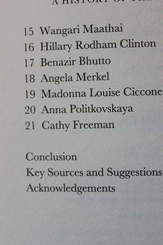 A HISTORY OF THE WORLD IN 21 WOMEN  by Jenni Murray