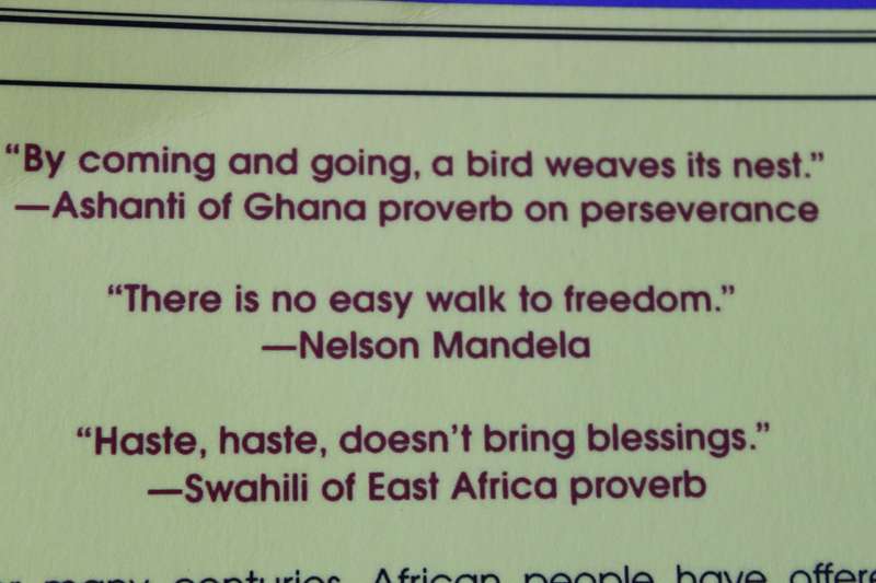 AFRICAN PROVERBS AND WISDOM  by Julia Stewart