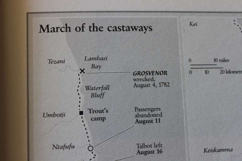 THE CALIBAN SHORE  (The fate of the Grosvenor Castaways)  by Stephen Taylor