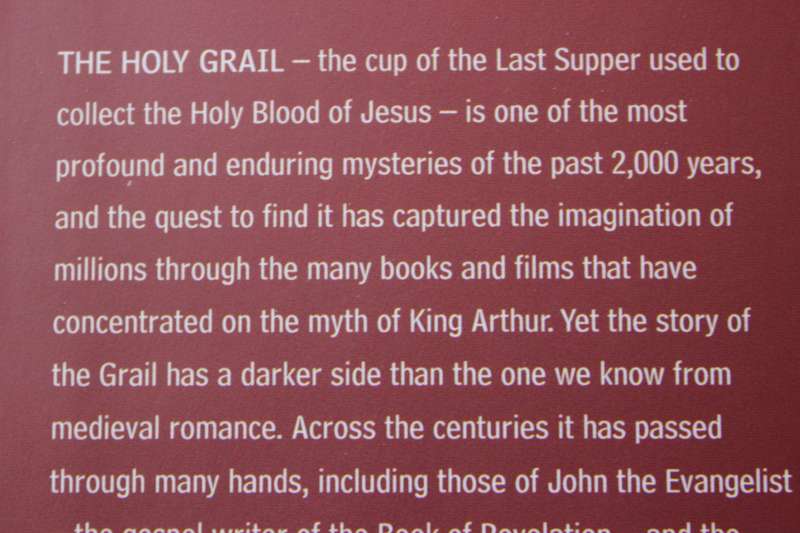 TWENTY-FIRST CENTURY GRAIL  The Quest for a legend  by Andrew Collins