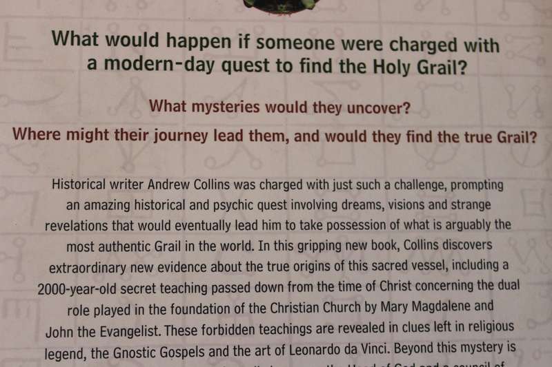 TWENTY-FIRST CENTURY GRAIL  The Quest for a legend  by Andrew Collins