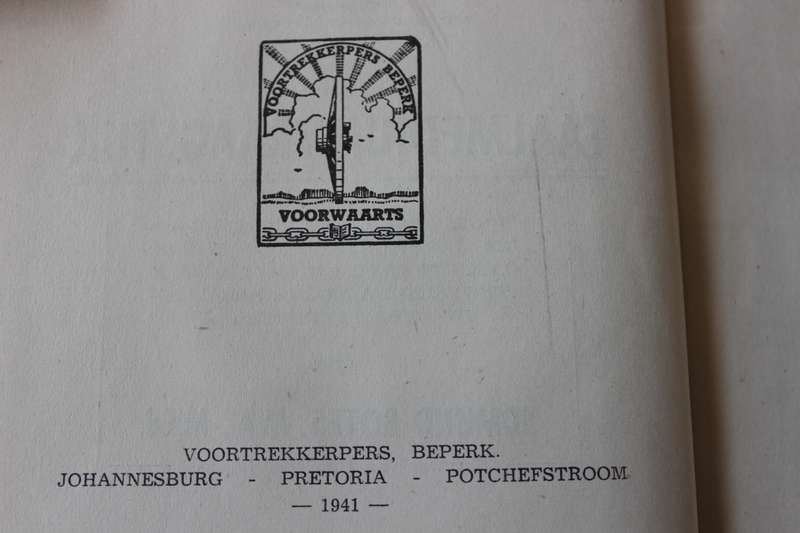 DIE TAALMEDIUMVRAAGSTUK  deur Edmund Botes (Voortrekkerpers 1941)