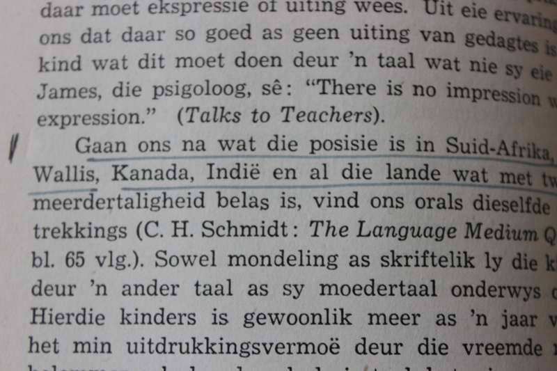 DIE TAALMEDIUMVRAAGSTUK  deur Edmund Botes (Voortrekkerpers 1941)