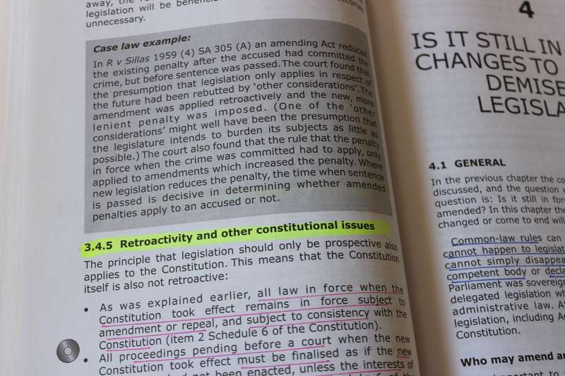 STATUTORY INTERPRETATION  An introduction for students  by Christo Botha (Fifth Edition)