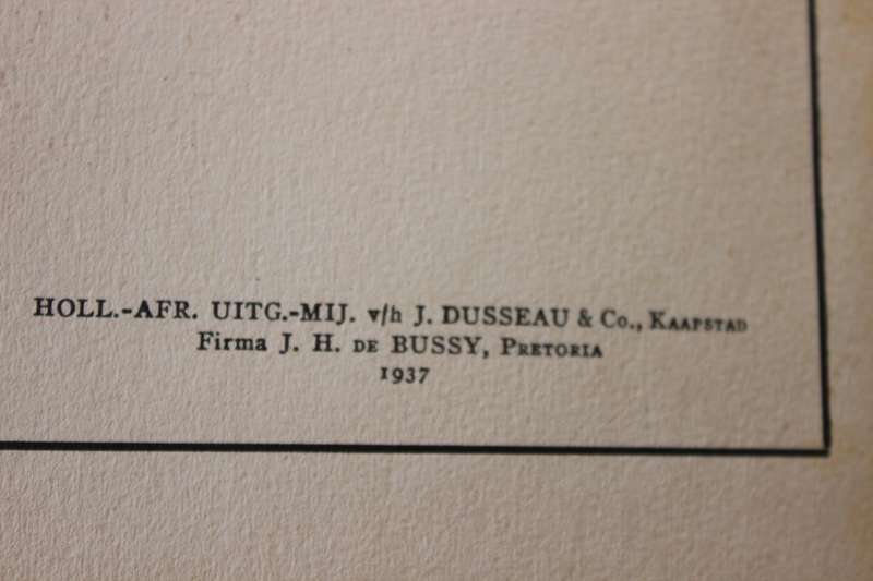 MOEDERLOOS  deur Fanny Eden  Die Brandwag Serie No 2  (1937)