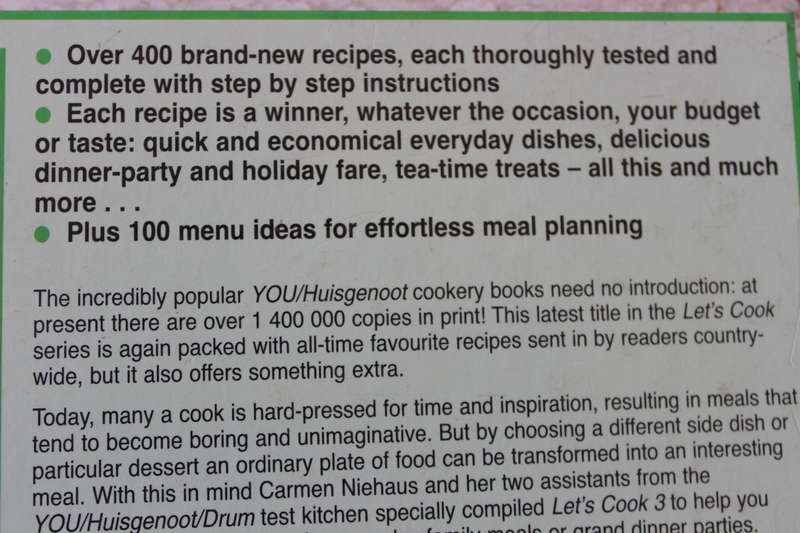 YOU - LET'S COOK 3  by Carmen Niehaus