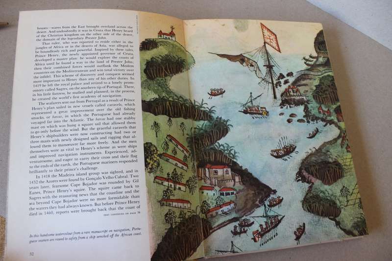 EXPLORATION OF AFRICA - A Cassell Caravel Book  by Thomas Sterling
