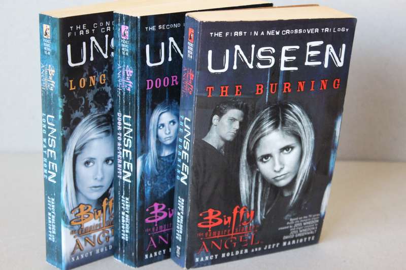 BUFFY THE VAMPIRE SLAYER New Crossover Trilogy UNSEEN by Nancy Holder and Jeff Mariotte