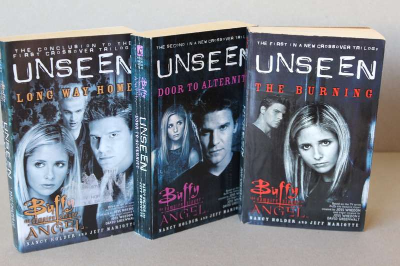 BUFFY THE VAMPIRE SLAYER New Crossover Trilogy UNSEEN by Nancy Holder and Jeff Mariotte