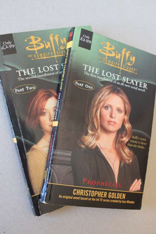BUFFY THE VAMPIRE SLAYER Part One and Two of new serial novel: The Lost Slayer by Christopher Golden