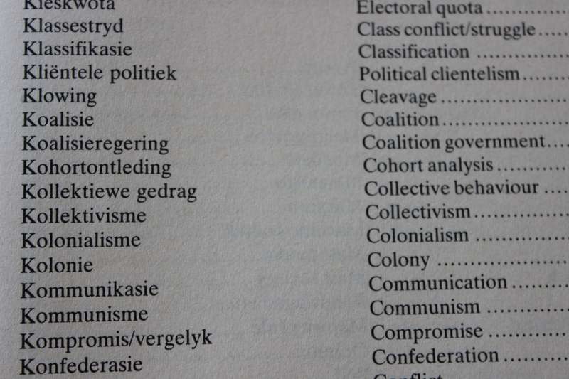POLITIEKE KONSEPTE  deur H.J. Kotze en J.J. van Wyk
