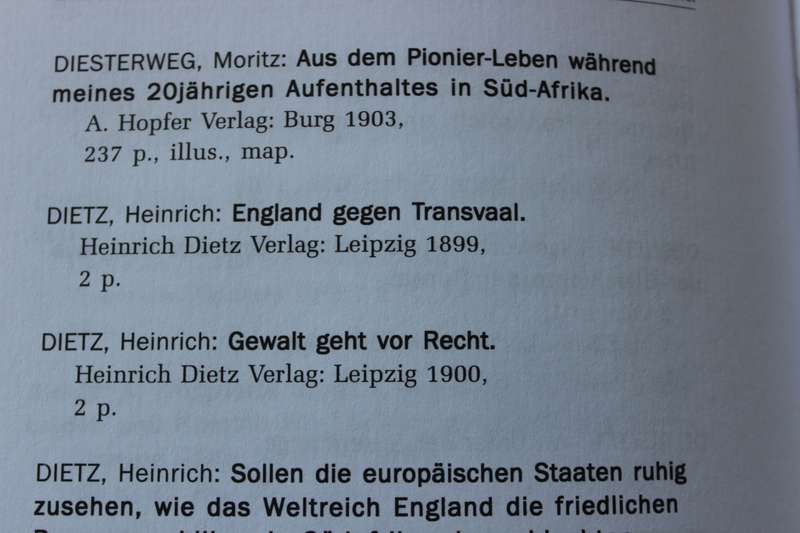 GERMAN PUBLICATIONS ON THE ANGLO-BOER WAR  deur Nicol Stassen en Ulrich van der Heyden
