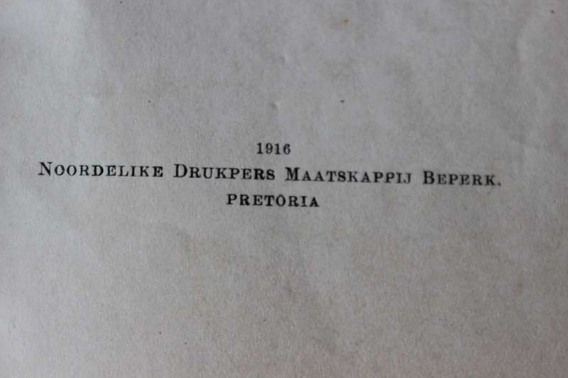 OORZAKEN VAN DE REBELLIE  door H. S. Webb (1914 - iste W.O.)