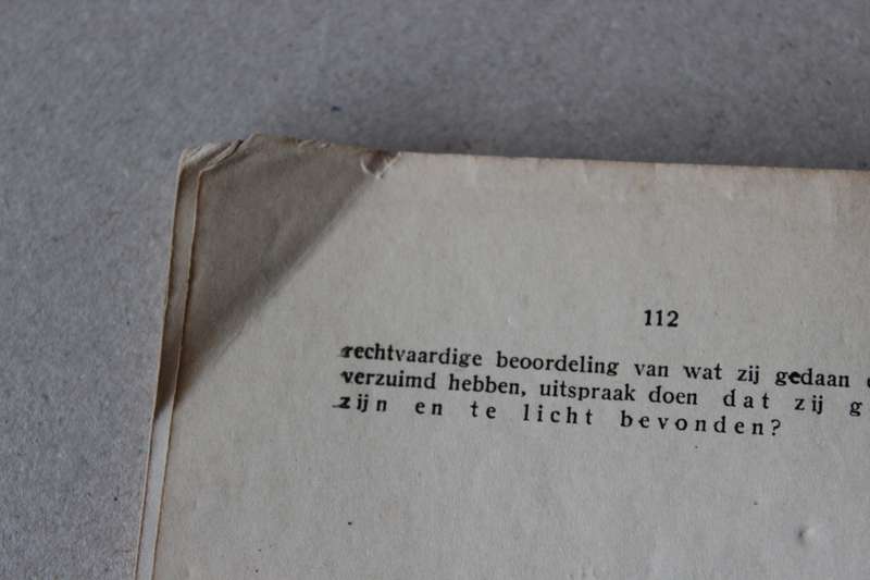OORZAKEN VAN DE REBELLIE  door H. S. Webb (1914 - iste W.O.)