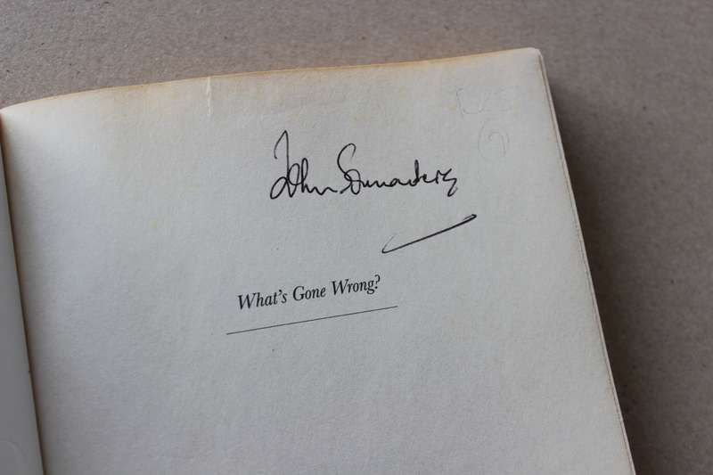 WHAT'S GONE WRONG? by Alex Boraine (On the brink of a filed state)
