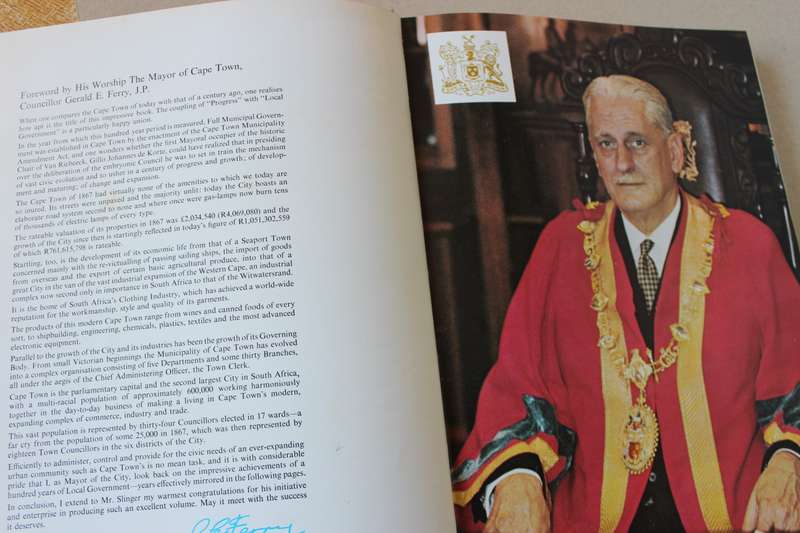 CAPE TOWN'S 100 YEARS OF PROGRESS  A Century of Local Government