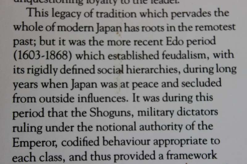 THE SHOGUN INHERITANCE  Japan and the Legacy of the Samurai  by Michael Macintyre